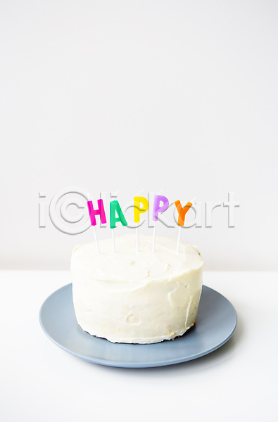 사람없음 JPG 포토 해외이미지 백그라운드 생일초 생일축하 생일케이크 접시 해외202309 흰색