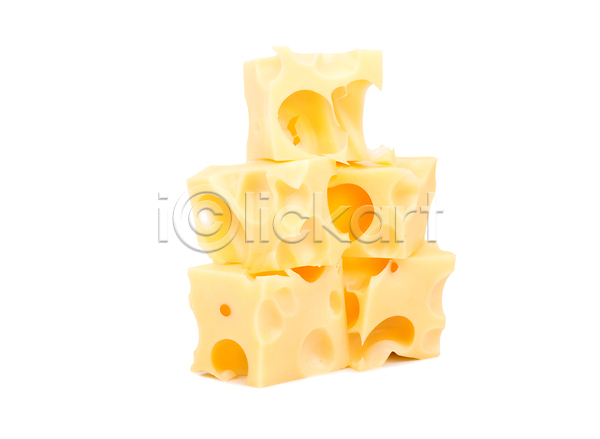 사람없음 JPG 포토 해외이미지 구멍 쌓기 여러개 치즈 큐브 해외202309 흰배경