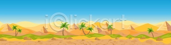 EPS 일러스트 해외이미지 가로 강 건축양식 게임 고고학 그래픽 랜드마크 만화 모래 모래언덕 무덤 문화 배너 백그라운드 벡터 사막 손바닥 수평선 아프리카 야외 언덕 여행 여행객 역사 옛날 오아시스 이집트 자연 천연기념물 컨셉 파노라마 피라미드 하늘 해외202309 해외일러스트 햇빛 휴가