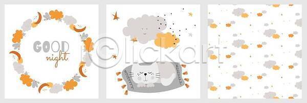 달콤 행복 아기 어린이 EPS 일러스트 해외이미지 고양이 공상 구름 그래픽 그림 꿈 낙서 달 동물 디자인 마법 만화 미술 반려동물 반복 백그라운드 벡터 벽지 별 스타일 야간 엘리먼트 오렌지 유행 인쇄 잠 장식 종이 직물 천 포장소품 하늘 해외202309 해외일러스트 회색