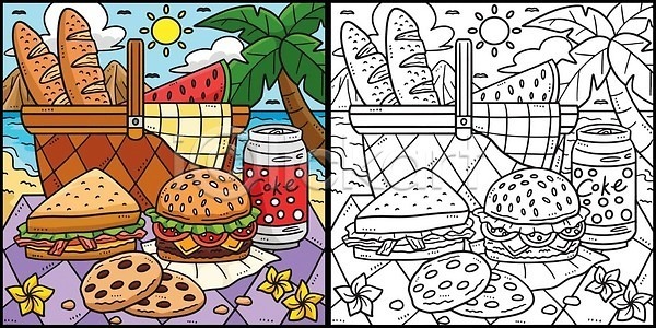 뜨거움 어린이 EPS 실루엣 일러스트 해외이미지 걸음마 계절 그래픽 그림 껍질 낙서 날씨 디자인 만화 맑음 미술 백그라운드 벡터 빵 색칠공부 선 손그림 습기 윤곽 음식 컬러 컬러풀 클립아트 페이지 해외202309 해외일러스트