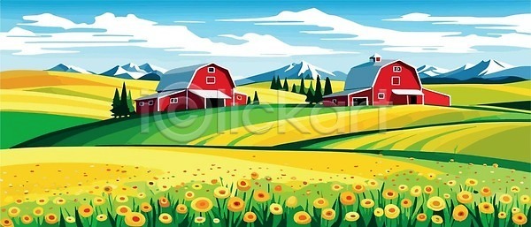 성장 순수 EPS 일러스트 해외이미지 농업 농장 라벨 마을 맑음 목재 미국 방목 밭 벡터 빵집 사인 수집 시골 식물 신용카드 아침 알프스 업무 외양간 자연 잔디 재산 초록색 컬러 페인트 풍차 하늘 해외202309 해외일러스트 환경