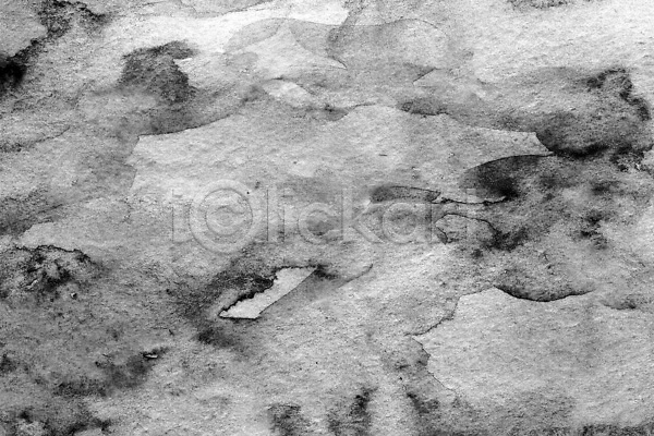 사람없음 JPG 포토 해외이미지 흑백 검은색 백그라운드 붓터치 수채화(물감) 질감 해외202309 흰색