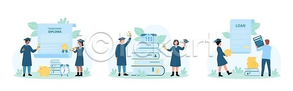 성공 용서 절약 사람 EPS 일러스트 해외이미지 가운 계산기 고립 교육 금융 기념 대출 대학교 돈 디지털 만화 벡터 비용 빚 세금 세트 스터디 예산 읽기 자금 잡기 장학금 졸업 졸업장 종료 직업 책 캡모자 플랫 학교 학생 해외202309 해외일러스트 황금