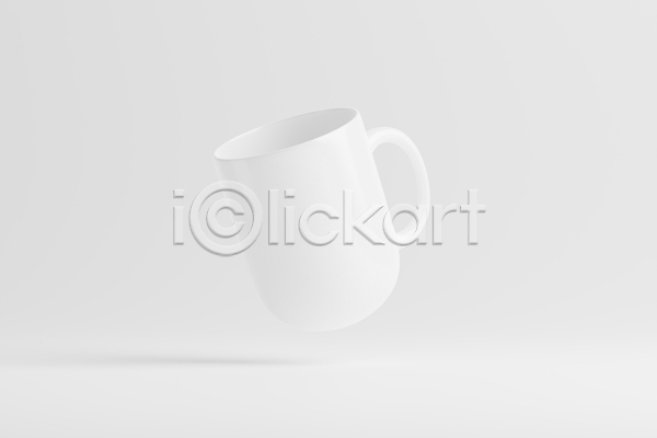 사람없음 3D JPG 포토 해외이미지 머그컵 목업 오브젝트 해외202309 흰색