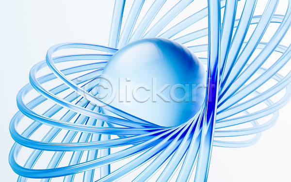 매끈함 사람없음 3D JPG 포토 해외이미지 곡선 광택 그래픽 기하학 모양 반사 백그라운드 스펙트럼 원형 유리 추상 투명 파란색 패턴 해외202309