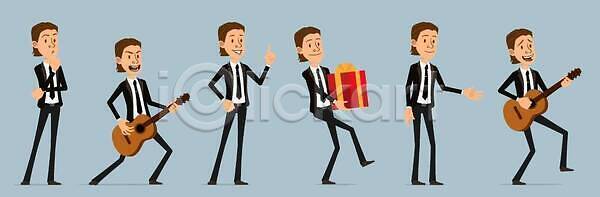 분노 피곤 행복 남자 사람 소년 EPS 일러스트 해외이미지 걷기 검은색 고립 그림자 기타 만화 말하기 미소 벡터 비즈니스 사인 서기 선물 세트 스타일 애니메이션 얼굴 외침 음악 일러캐릭터 작업 정장 캐릭터 콘서트 표현 플랫 해외202309 해외일러스트 휴가