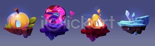 EPS 일러스트 해외이미지 UI 게임 공상 그래픽 단상 도넛 디자인 땅 땅바닥 만화 모바일 몬스터 벡터 산 섬 손가락 애니메이션 얼음 엘리먼트 오싹 인터페이스 자연 장면 장애물 점프 지옥 질감 층 컴퓨터 크리스탈 할로윈 해외202309 해외일러스트 호박 환경 효과