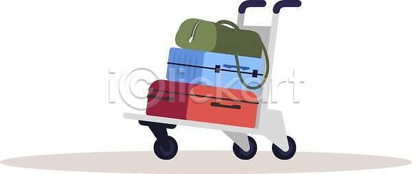출발 사람없음 EPS 일러스트 해외이미지 가방 고립 공항 교통시설 기차 도착 디자인 디테일 만화 묘사 벡터 분배 비행기 상업 서비스 수하물 스타일 심플 여행 여행가방 역 오브젝트 짐 카트 클립아트 터미널 플랫 항공 항해 해외202309 해외일러스트 핸드백 현실 화물
