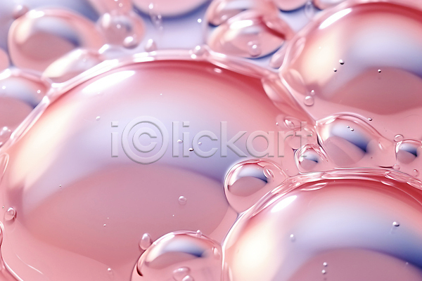 사람없음 JPG 편집이미지 물거품 물방울 백그라운드 분홍색