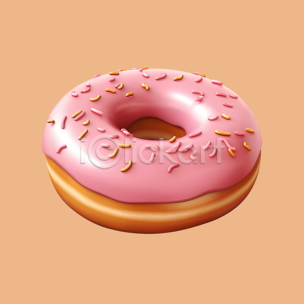사람없음 3D PSD 디지털합성 아이콘 도넛