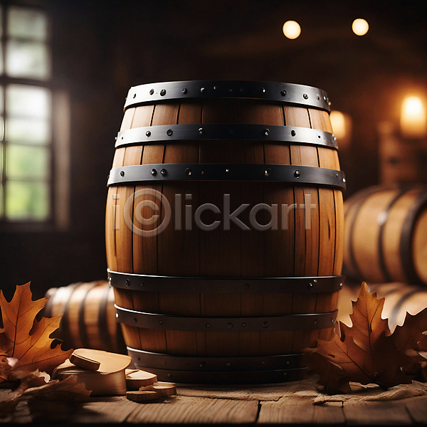 사람없음 JPG 편집이미지 갈색 낙엽 단풍 숙성 오크통 와이너리 와인 와인저장고 와인통 저장
