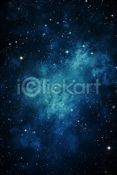 사람없음 JPG 디지털합성 편집이미지 남색 반짝임 밤하늘 백그라운드 별 별빛 성단 성운 우주 파란색