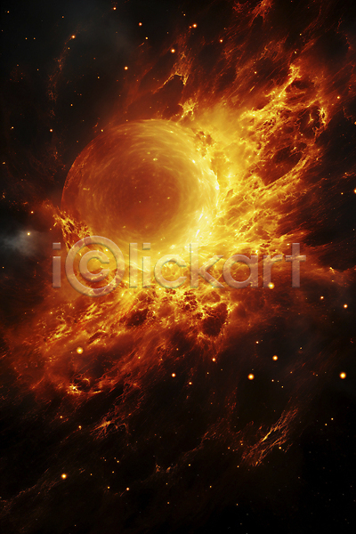 사람없음 JPG 디지털합성 편집이미지 별 불꽃(불) 빨간색 성단 우주 폭발 행성