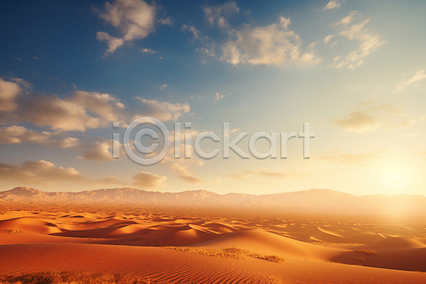 사람없음 JPG 편집이미지 광각 구름(자연) 모래 모래언덕 사막 와이드앵글 자연 태양 풍경(경치) 하늘 햇빛