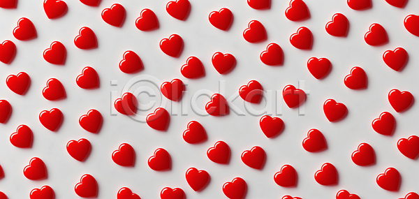 사랑 사람없음 JPG 편집이미지 백그라운드 빨간색 하트모형 하트백그라운드 흰색