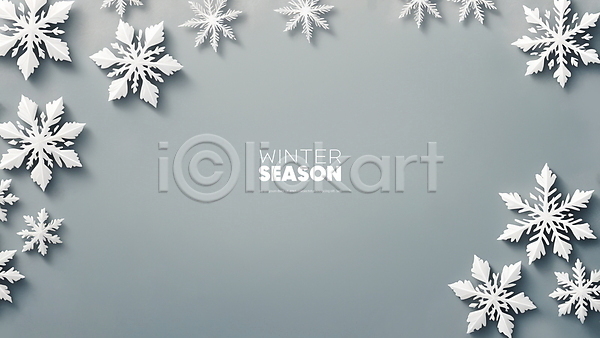 사람없음 PSD 디지털합성 편집이미지 겨울 눈(날씨) 눈꽃 눈송이 백그라운드 편집소스 회색