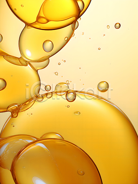 사람없음 JPG 디지털합성 편집이미지 공기방울 노란색 물거품 물방울 백그라운드 투명