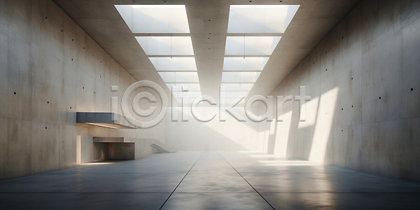 사람없음 JPG 디지털합성 편집이미지 건물 공간 백그라운드 비어있는 빛 인테리어 콘크리트