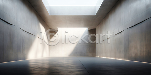 사람없음 JPG 디지털합성 편집이미지 건물 공간 백그라운드 비어있는 빛 인테리어 콘크리트 햇빛