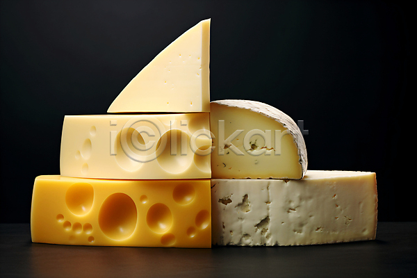 사람없음 JPG 편집이미지 쌓기 안주 에멘탈치즈 유제품 음식 조각 치즈