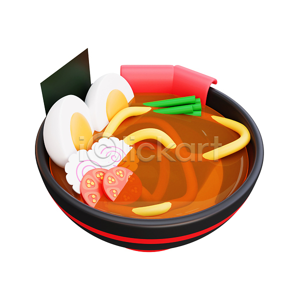 사람없음 3D JPG 해외이미지 그릇 라멘 메뉴 일본음식 해외202310