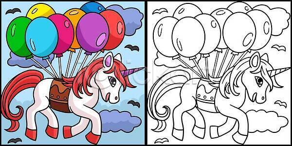 어린이 EPS 실루엣 일러스트 해외이미지 걸음마 공상 그림 꼬리 낙서 동물 마법 만화 미술 백그라운드 벡터 별 뷰티 색칠공부 선 손그림 요정 유니콘 유행 일러캐릭터 조랑말 캐릭터 컬러 컬러풀 클립아트 페이지 풍선 해외202310 해외일러스트