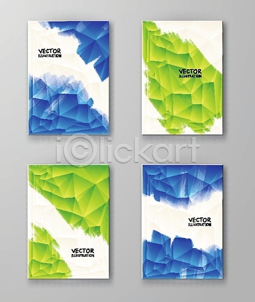 사람없음 EPS 일러스트 템플릿 해외이미지 그래픽 그림 디자인 미술 배너 백그라운드 벽 벽지 세트 수채화(물감) 얼룩 엘리먼트 장식 종이 초록색 캔버스 파란색 페이지 페인트 포스터 해외202004