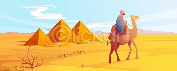 따뜻함 뜨거움 EPS 일러스트 해외이미지 건축양식 게임 낙타 노란색 동물 땅 만화 모래 모래언덕 무덤 배너 백그라운드 벡터 사막 사하라 수평선 아프리카 여행 역사 이집트 자연 장면 카라반 태양 파노라마 파라오 파란색 피라미드 하늘 해외202310 해외일러스트 황금