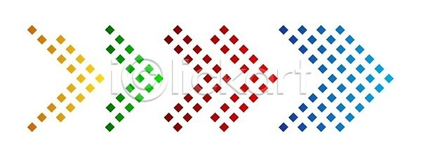EPS 일러스트 해외이미지 4 네비게이션 노란색 다음 디자인 디지털 배너 벡터 복고 빨간색 사인 세트 어플리케이션 웹 점 접속 정사각형 정상 초록색 추상 컬러 컬러풀 파란색 패턴 해외202310 해외일러스트 화살 효과