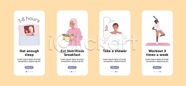설계 휴식 EPS 일러스트 해외이미지 건강 단계 디자인 디지털 라이프스타일 레이아웃 만화 명령 모바일 배너 벡터 사용자 서식 세트 스마트폰 스크린 아침 아침식사 어플리케이션 온라인 요가 웹 음식 이야기 인포그래픽 일러캐릭터 일상 잠 조립 캐릭터 편집 플랫 해외202310 해외일러스트 회전목마