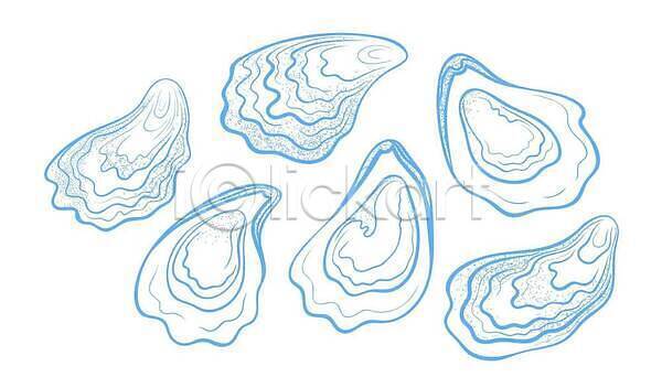 변화 시원함 신선 준비 EPS 일러스트 해외이미지 고립 굴 그래픽 그림 껍질 낙서 날것 디자인 메뉴 바다 백그라운드 벡터 선 세트 손 수집 스케치 식사 식품점 연체동물 요리 음식 재료 조개 질감 파란색 판화 해산물 해외202310 해외일러스트