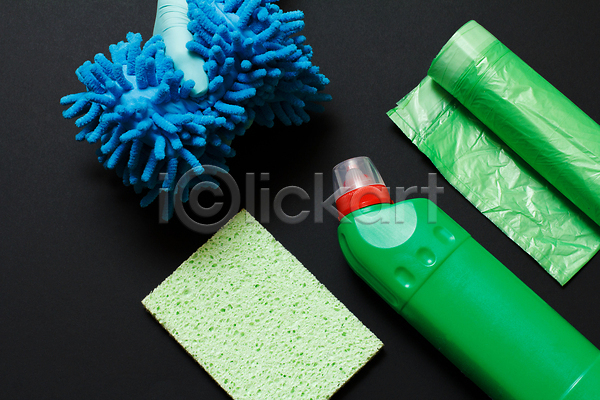 깨끗함 사람없음 JPG 포토 해외이미지 걸레 비닐봉투 세제 스펀지 오브젝트 청소 청소도구 해외202310