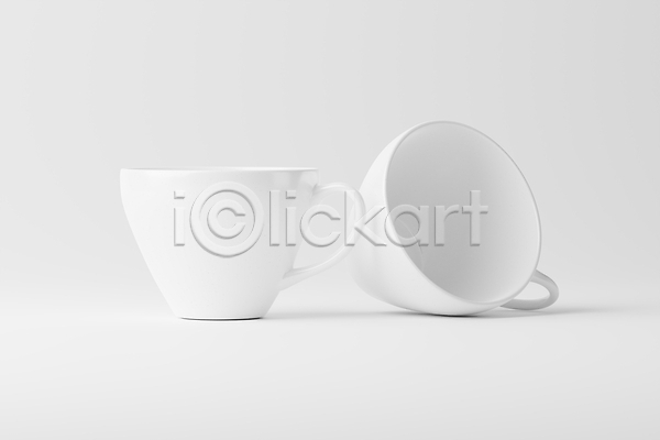 사람없음 3D JPG 포토 해외이미지 목업 오브젝트 컵 해외202310 흰색