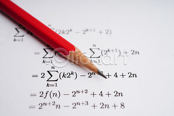 선택 스마트 사람없음 JPG 포토 해외이미지 문제 수학 수학기호 시험 연필 종이 학습 해외202310