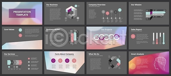 마케팅 EPS 소프트포커스 일러스트 템플릿 해외이미지 그래프 그래픽 디자인 레이아웃 리플렛 모양 미끄럼틀 발표 배너 백그라운드 보고서 보케 비즈니스 사인 웹 인포그래픽 정보 타임라인 페이지 해외202004 해외일러스트