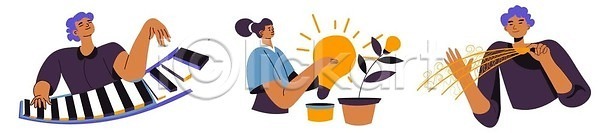 성장 아이디어 클래식 화목 사람 EPS 일러스트 해외이미지 개발 고립 공연 과학 교육 기구 꽃 냄비 노래 놀이 멜로디 문화 뮤지컬 백그라운드 벡터 소리 스타일 연습 연주자 열쇠 예술가 음악 음악가 이벤트 작곡가 재즈 쪽지 취미 콘서트 키보드 플레이어 해외202310 해외일러스트