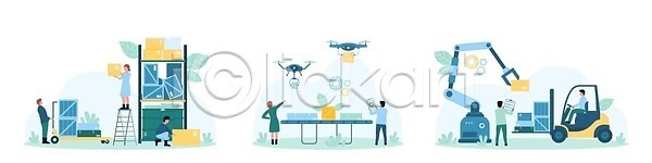 마케팅 스마트 전자상거래 사람 EPS 일러스트 해외이미지 공급 공장 드론 디자인 로딩 로봇 만화 목록 물류 배달원 벡터 분배 비즈니스 산업 상인 상자 상점 선 세트 센터 소매 수술 시스템 업무 종업원 지게차 창고 컨베어밸트 패키지 해외202310 해외일러스트 화물