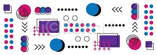 화려 사람없음 EPS 일러스트 해외이미지 기하학 도형 멤피스디자인 백그라운드 선 추상 컬러풀 패턴 해외일러스트