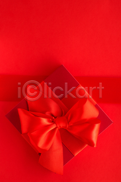 화려 사람없음 JPG 포토 해외이미지 리본 백그라운드 빨간색 상자 선물 카피스페이스 포장 해외202310