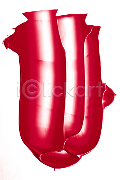 사람없음 JPG 포토 해외이미지 광택 바르기 빨간색 질감 해외202310 화장품