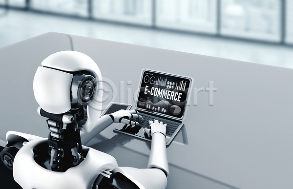 사람없음 3D JPG 포토 해외이미지 노트북 로봇 무료이미지 비즈니스 컴퓨터 해외202310 해외포토