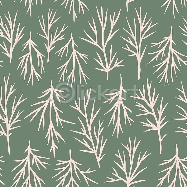 사람없음 JPG 해외이미지 백그라운드 손그림 자연 초록색 패턴 풀잎 해외202310
