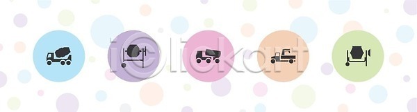 EPS 실루엣 일러스트 해외이미지 가득함 건물 고립 공구 공학 교통시설 그래픽 금속 기계 땅 믹서 바퀴 백그라운드 벡터 산업 세트 수리 시멘트 식물 심볼 업무 장비 직업 짐차 콘크리트 큼 해외202310 해외일러스트 흰색 힘