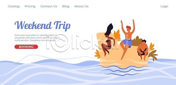 출발 특별함 사람 EPS 일러스트 템플릿 해외이미지 거래 구매 땅 물 바다 벡터 서비스 섬 세계 수영 여행 여행객 예약 온라인 웹 인터넷 점프 제의 질서 착륙 페이지 항해 해외202310 해외일러스트 휴가