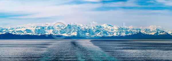 출발 평화 사람없음 JPG 포토 해외이미지 내추럴 만 물 미국 바다 산 알래스카 야외 여름 여행 자연 주입구 타운 파노라마 풍경 해외202310 해외포토 황무지