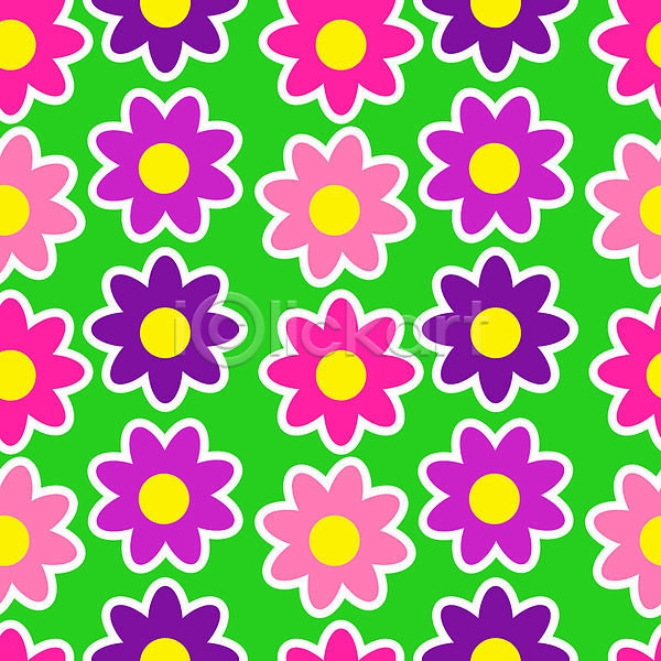 빈티지 사람없음 JPG 포토 해외이미지 꽃무늬 보라색 복고 분홍색 초록색 패턴 해외202310