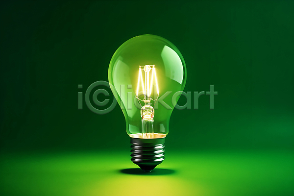 사람없음 JPG 편집이미지 백그라운드 빛 오브젝트 전구 초록색 한개