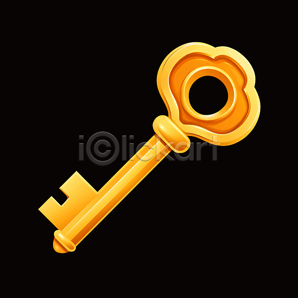 사람없음 PSD 아이콘 UI 게임 금색 노란색 보물 오브젝트 판타지 황금 황금열쇠