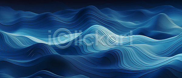 사람없음 JPG 디지털합성 편집이미지 곡선 그래픽 그래픽백그라운드 물결 백그라운드 웨이브 파란색